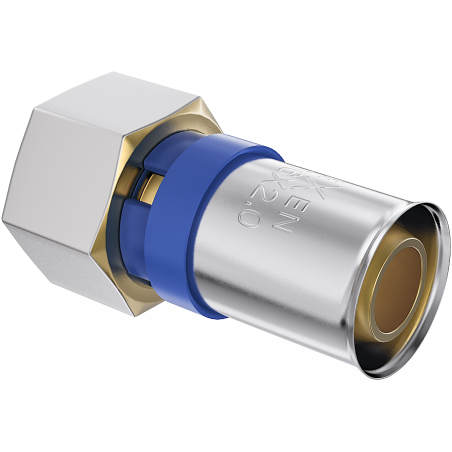 Mexen PEX-P compression fitting, pressed PEX reduction 16 x 3/4 GW - W97122-1634F-00