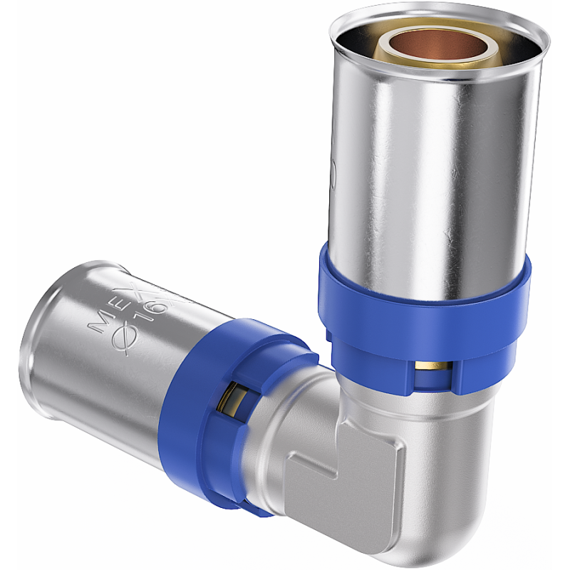 Mexen PEX-P codo de compresión, prensado PEX 16 x 16 - W97124-1616-00