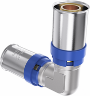Mexen PEX-P pershulpstuk voor reductie elleboog, geperst PEX 20 x 16 - W97125-2016-00