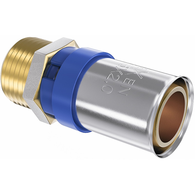 Mexen PEX-P złączka zaciskowa, zaprasowywana PEX redukcja 32 x 1 GZ - W97123-3210M-00