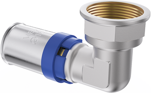 Mexen PEX-P coude à sertir, pressé PEX 16 x 1/2 GW - W97126-1612F-00