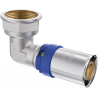 Mexen PEX-P coude à sertir, pressé PEX 16 x 3/4 PF - W97126-1634F-00
