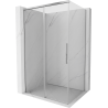 Mexen Rox Duschkabine zum Schieben 100 x 85 cm, transparent, Chrom - 8C2-100-085-01-00