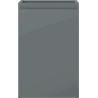 Mexen Orio bathroom cabinet under the sink 30 cm, 1 door, matte graphite - 91A11-03047-1-BF66