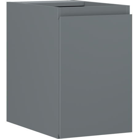 Mexen Orio bathroom cabinet under the sink 30 cm, 1 door, matte graphite - 91A11-03047-1-BF66