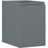 Mexen Orio mobiletto bagno sottolavabo 30 cm, 1 anta, grafite opaco - 91A11-03047-1-BF66