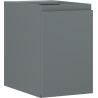 Mexen Orio mueble de baño bajo lavabo de 30 cm, 1 puerta, grafito mate - 91A11-03047-1-BF66