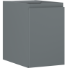 Mexen Orio szafka łazienkowa podumywalkowa 30 cm, 1 drzwi, grafit mat - 91A11-03047-1-BF66