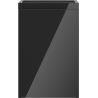 Mexen Orio bathroom cabinet under the sink 30 cm, 1 door, black gloss - 91A11-03047-1-BF70