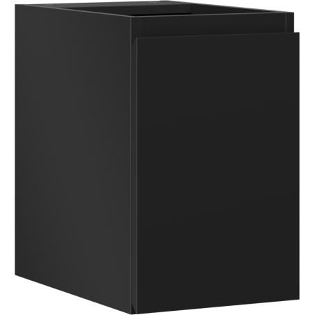 Mexen Orio armoire de salle de bain sous-lavabo 30 cm, 1 porte, noir mat - 91A11-03047-1-BF71