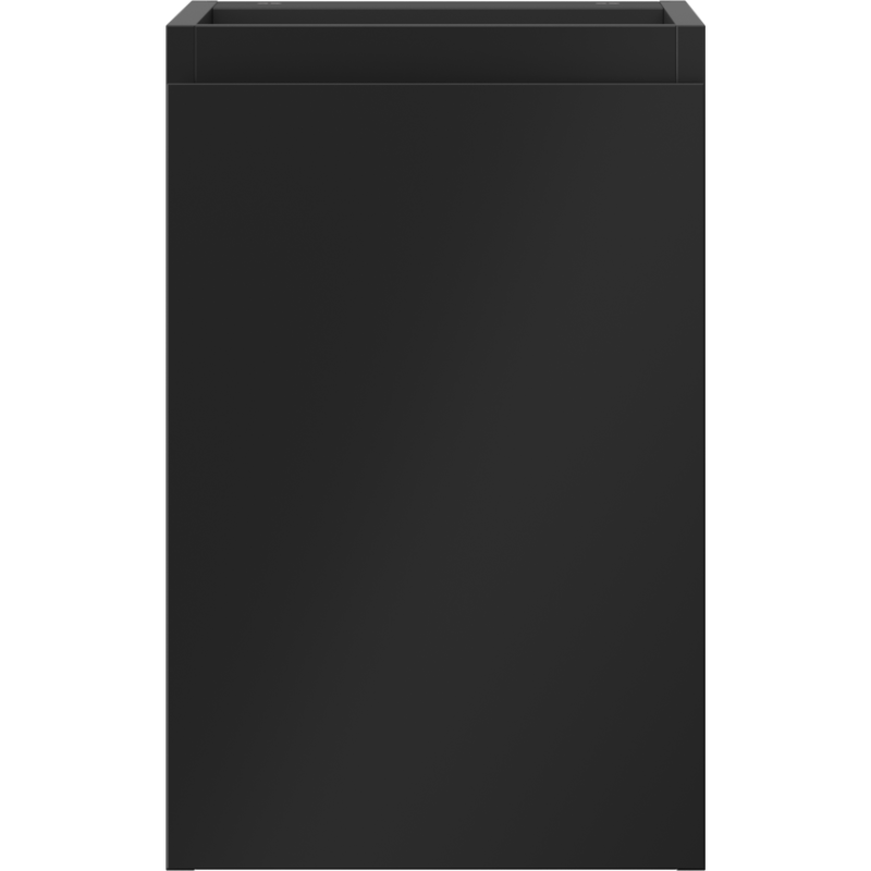 Mexen Orio bathroom cabinet under sink 30 cm, 1 door, black matte - 91A11-03047-1-BF71