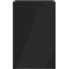 Mexen Orio meuble de salle de bains sous vasque 30 cm, 1 porte, noir mat - 91A11-03047-1-BF71