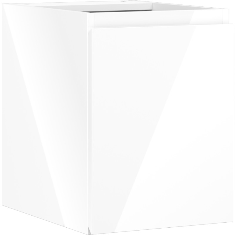 Mexen Orio badkameronderkast 35 cm, 1 deur, glanzend wit - 91A11-03547-1-BF00