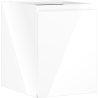 Mexen Orio meuble de salle de bain sous-lavabo 35 cm, 1 porte, blanc brillant - 91A11-03547-1-BF00