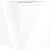 Mexen Orio Waschtischunterschrank 35 cm, 1 Tür, Weiß Hochglanz - 91A11-03547-1-BF00