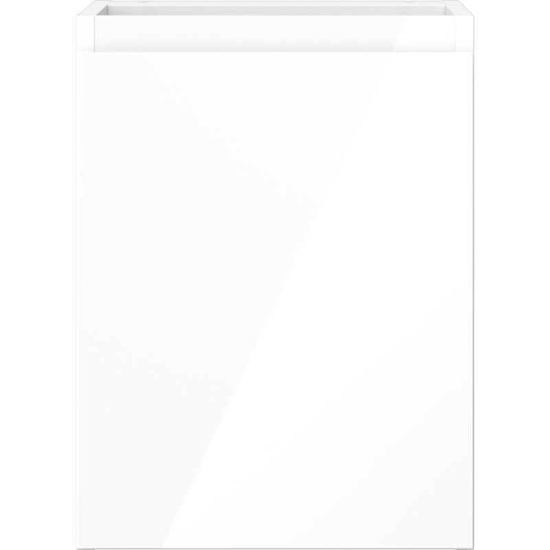 Mexen Orio badkameronderkast 35 cm, 1 deur, glanzend wit - 91A11-03547-1-BF00