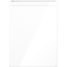 Mexen Orio 35 cm bathroom vanity cabinet, 1 door, glossy white - 91A11-03547-1-BF00