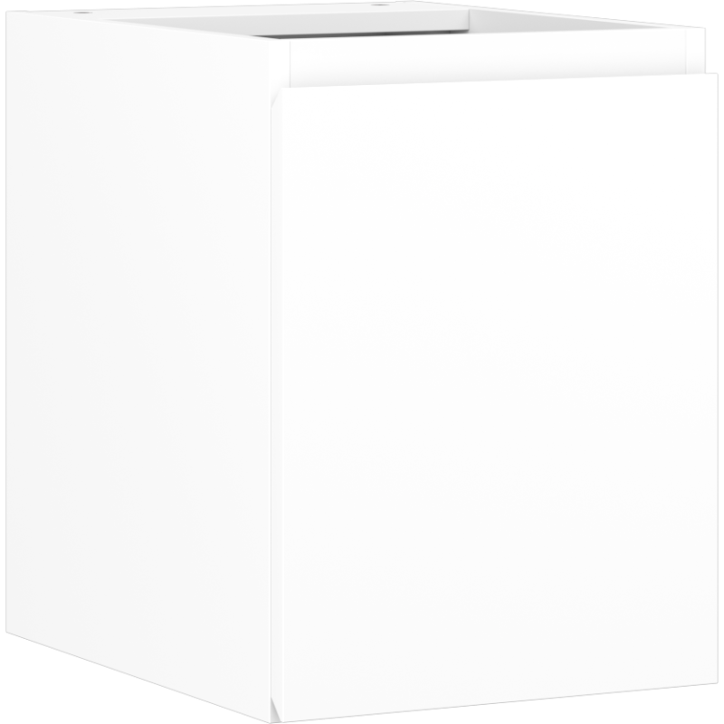 Mexen Orio szafka łazienkowa podumywalkowa 35 cm, 1 drzwi, biała mat - 91A11-03547-1-BF01