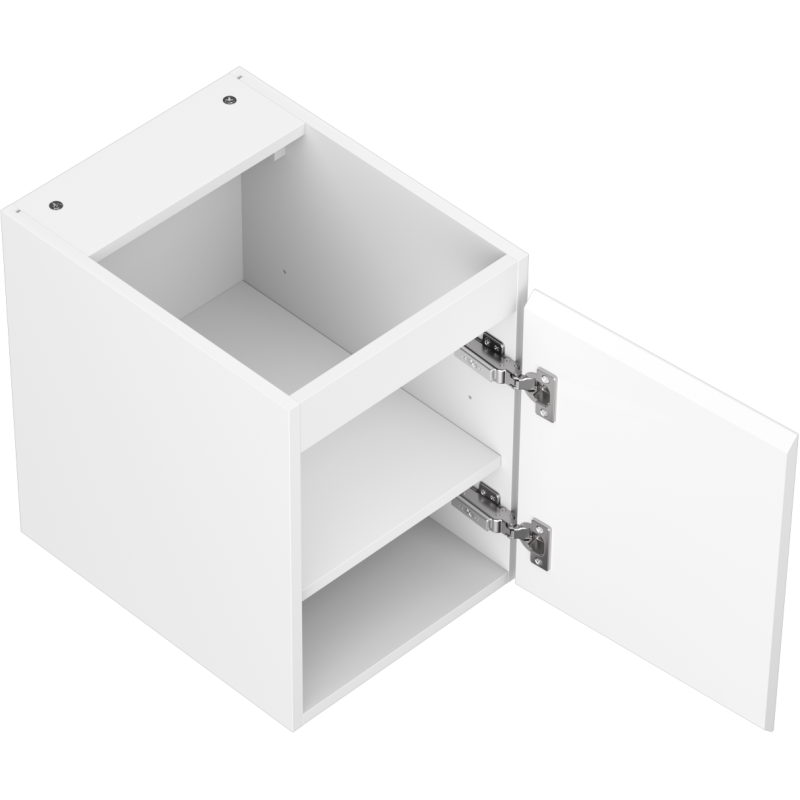 Mexen Orio armário de casa de banho para lava-loiça de 35 cm, 1 porta, branco mate - 91A11-03547-1-BF01