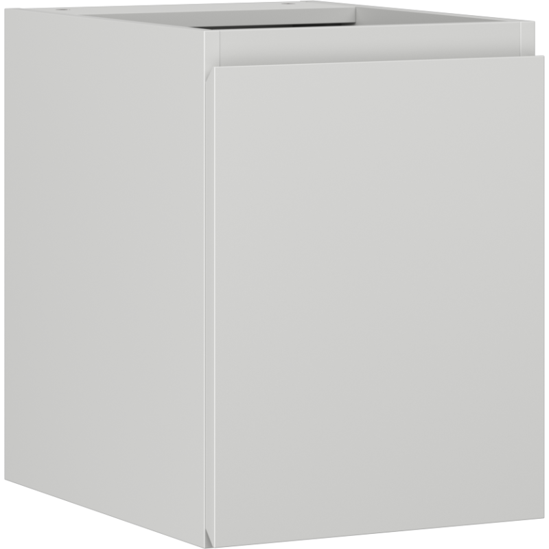 Mexen Orio szafka łazienkowa podumywalkowa 35 cm, 1 drzwi, szara mat - 91A11-03547-1-BF62