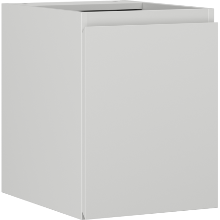 Mexen Orio szafka łazienkowa podumywalkowa 35 cm, 1 drzwi, szara mat - 91A11-03547-1-BF62