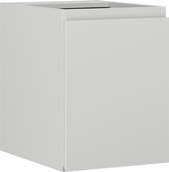 Mexen Orio vannitoa valamualune kapp 35 cm, 1 uks, hall matt - 91A11-03547-1-BF62