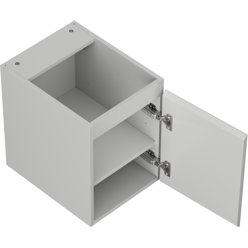 Mexen Orio 35 cm Badezimmerunterschrank, 1 Tür, grau matt - 91A11-03547-1-BF62