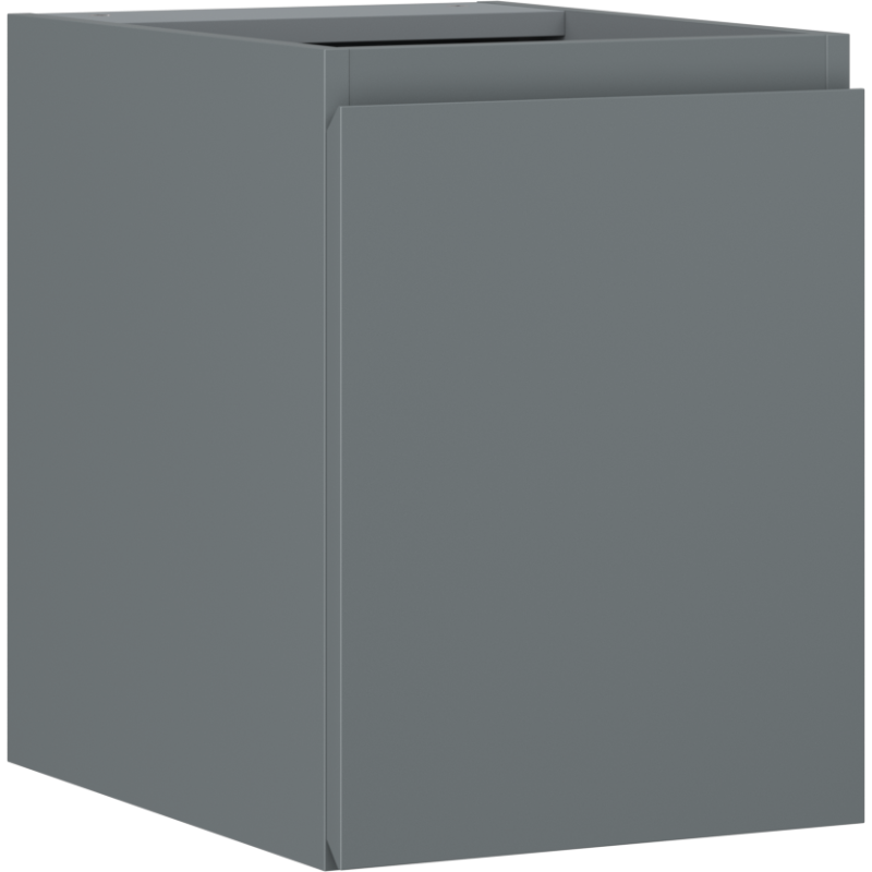 Mexen Orio armadietto da bagno sottolavello 35 cm, 1 porta, grafite opaco - 91A11-03547-1-BF66