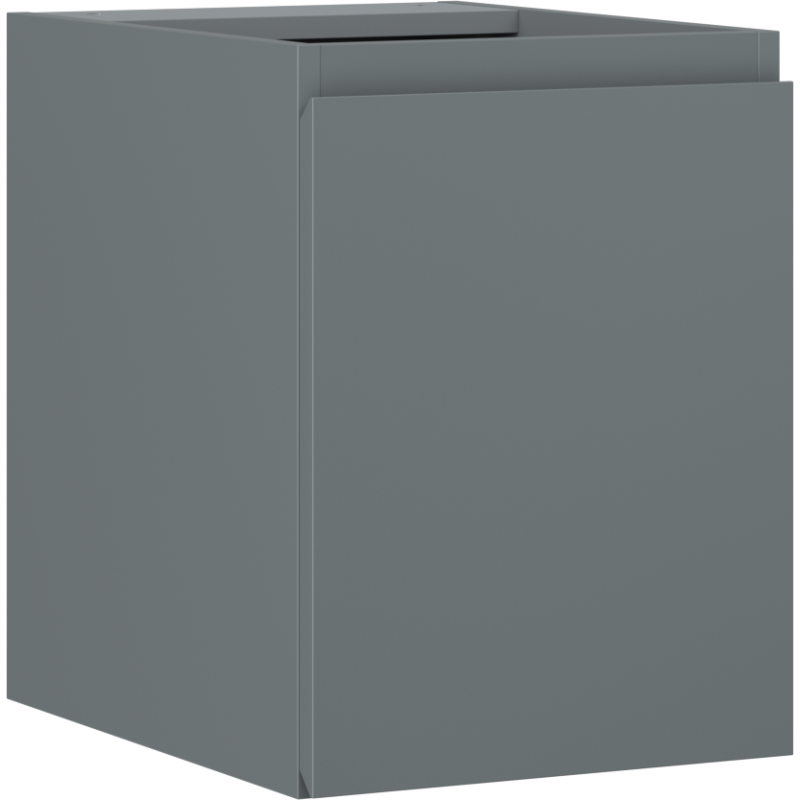 Mexen Orio Badezimmerunterschrank 35 cm, 1 Tür, Graphit Matt - 91A11-03547-1-BF66