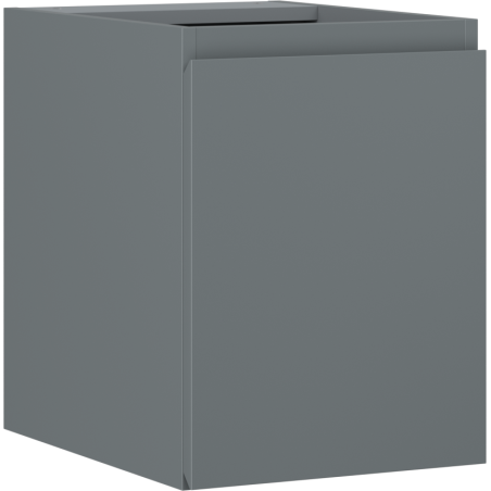Mexen Orio szafka łazienkowa podumywalkowa 35 cm, 1 drzwi, grafit mat - 91A11-03547-1-BF66