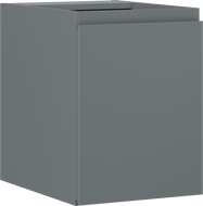 Mexen Orio armoire de salle de bain sous lavabo 35 cm, 1 porte, graphite mat - 91A11-03547-1-BF66