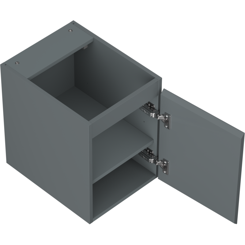 Mexen Orio armadietto da bagno sottolavello 35 cm, 1 porta, grafite opaco - 91A11-03547-1-BF66