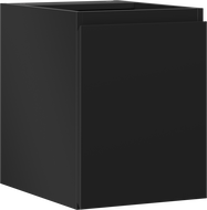 Mexen Orio mueble de baño bajo lavabo 35 cm, 1 puerta, negro mate - 91A11-03547-1-BF71