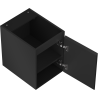 Mexen Orio bathroom cabinet for wash basin 35 cm, 1 door, black matte - 91A11-03547-1-BF71