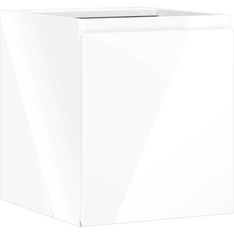 Mexen Orio armoire de salle de bain pour lavabo 40 cm, 1 porte, blanc brillant - 91A11-04047-1-BF00