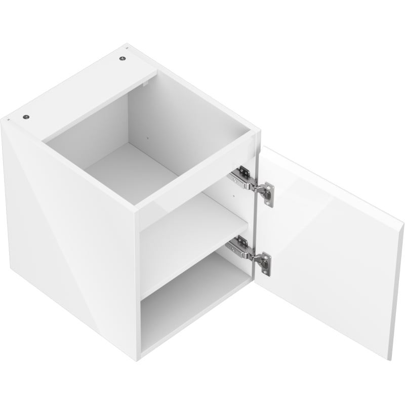 Mexen Orio Mobiletto bagno sottolavabo 40 cm, 1 anta, bianco lucido - 91A11-04047-1-BF00