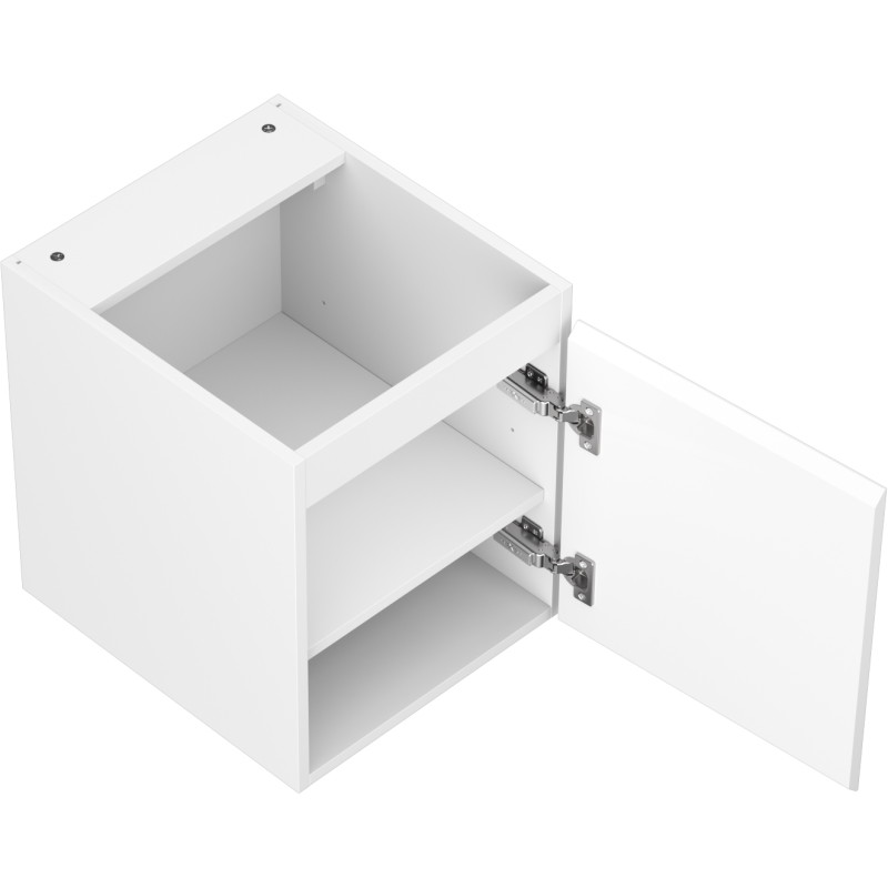 Mexen Orio 40 cm under-sink bathroom cabinet, 1 door, matte white - 91A11-04047-1-BF01