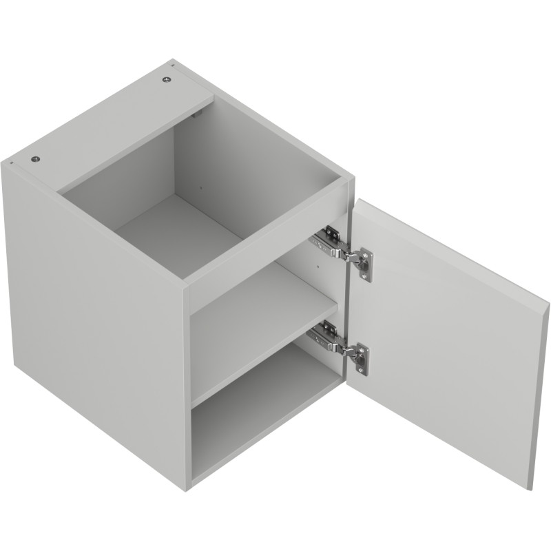 Mexen Orio Badkameronderkast voor wastafel 40 cm, 1 deur, matgrijs - 91A11-04047-1-BF62