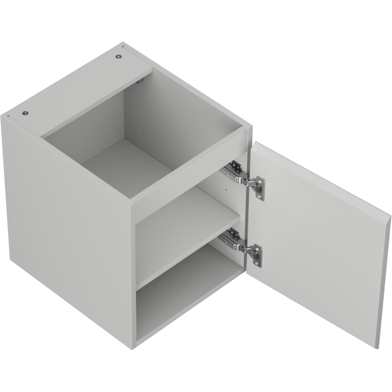 Mexen Orio meuble salle de bain sous-lavabo 40 cm, 1 porte, gris mat - 91A11-04047-1-BF62