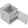 Mexen Orio meuble salle de bain sous-lavabo 40 cm, 1 porte, gris mat - 91A11-04047-1-BF62