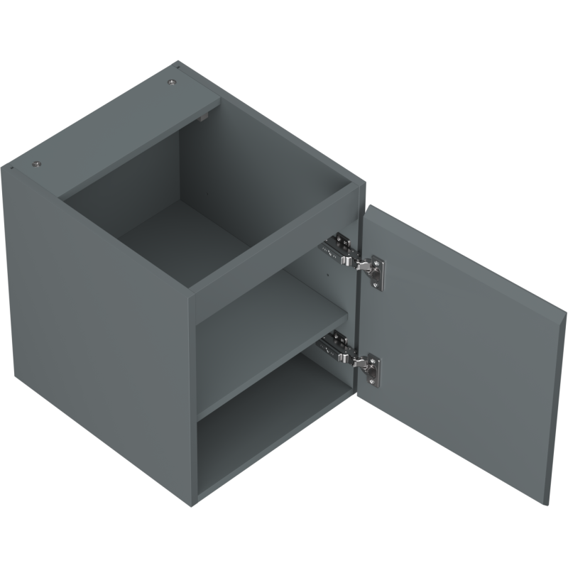 Mexen Orio armário de casa de banho de 40 cm para pia, 1 porta, grafite mate - 91A11-04047-1-BF66