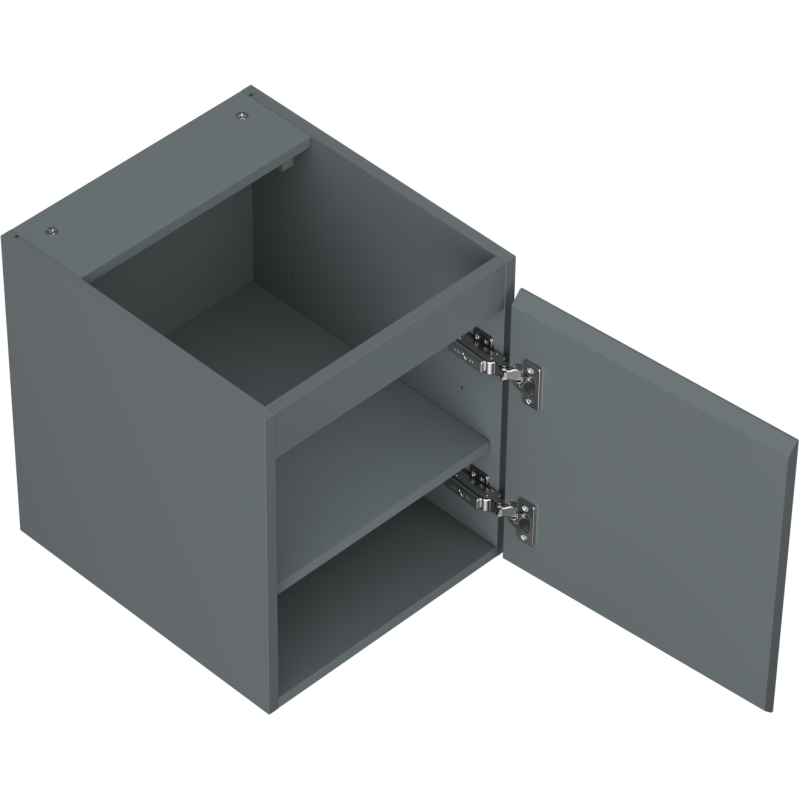 Mexen Orio badkamerkast onder de wastafel 40 cm, 1 deur, grafiet mat - 91A11-04047-1-BF66