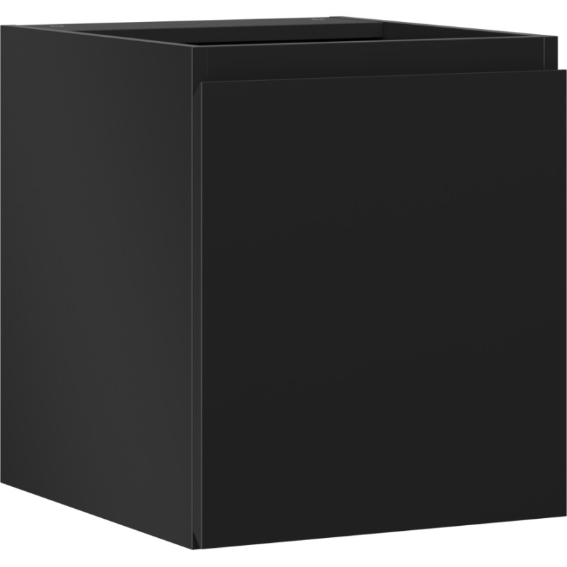 Mexen Orio 40 cm bathroom vanity cabinet, 1 door, matte black - 91A11-04047-1-BF71