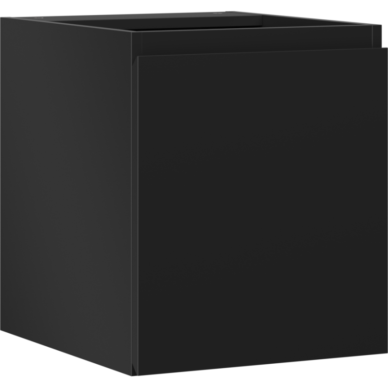 Mexen Orio szafka łazienkowa podumywalkowa 40 cm, 1 drzwi, czarna mat - 91A11-04047-1-BF71