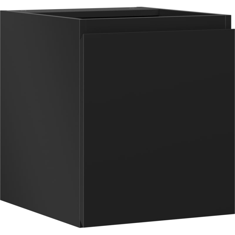 Mexen Orio Waschtischunterschrank 40 cm, 1 Tür, Schwarz matt - 91A11-04047-1-BF71