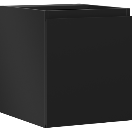 Mexen Orio szafka łazienkowa podumywalkowa 40 cm, 1 drzwi, czarna mat - 91A11-04047-1-BF71