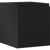 Mexen Orio Badezimmerschrank unter dem Waschbecken 40 cm, 1 Tür, schwarz matt - 91A11-04047-1-BF71