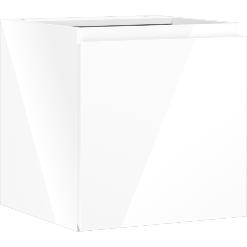 Mexen Orio kylpyhuoneen pesualtaan alakaappi 45 cm, 1 ovi, valkoinen kiiltävä - 91A11-04547-1-BF00