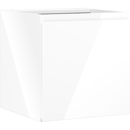 Mexen Orio armoire de salle de bains sous lavabo 45 cm, 1 porte, blanc brillant - 91A11-04547-1-BF00