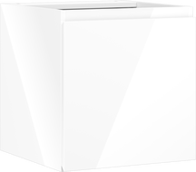 Mexen Orio Badrumsskåp under handfat 45 cm, 1 dörr, vit glans - 91A11-04547-1-BF00